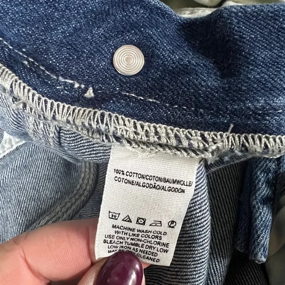 Free People 27 Medium wash denim overalls - Picture 6 of 6